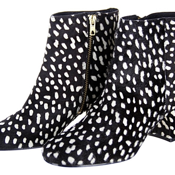 J Crew Collection Side-Zip Ankle Boots Booties - Picture 2 of 6